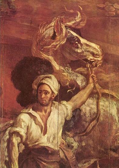 Firmenschild fur einen Hufschmied, Theodore Gericault